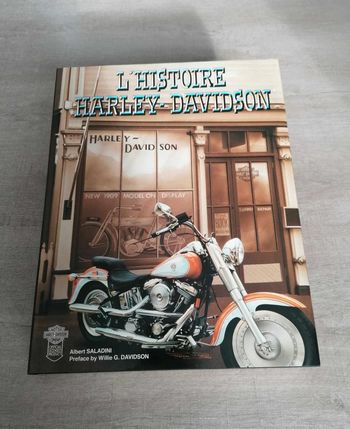 Livre L’histoire Harley Davidson RARE Edition limitée