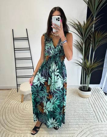 Robe magique tropical taille unique 36 au 48