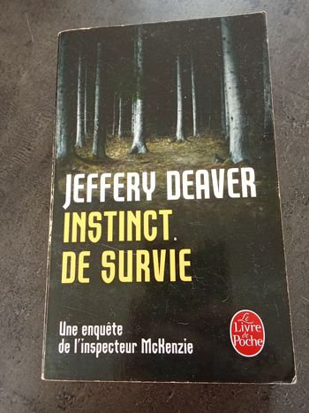 Instinct de survie de Jeffrey Deaver 