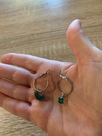 Boucles d’oreilles style créoles