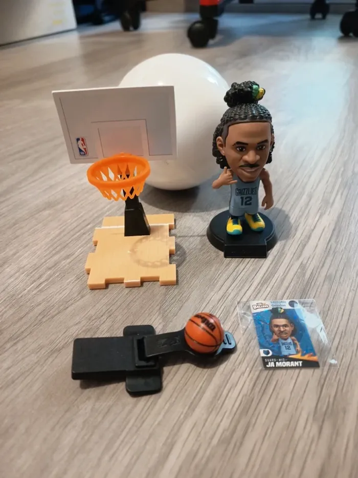 Figurine rare Ja Morant neuf - Zuru NBA Ballers - photo numéro 2