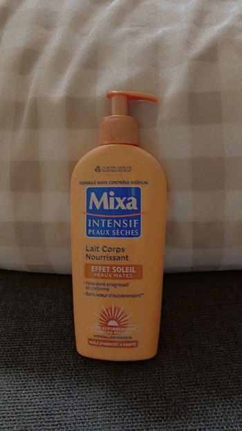 Lait corps bronzant