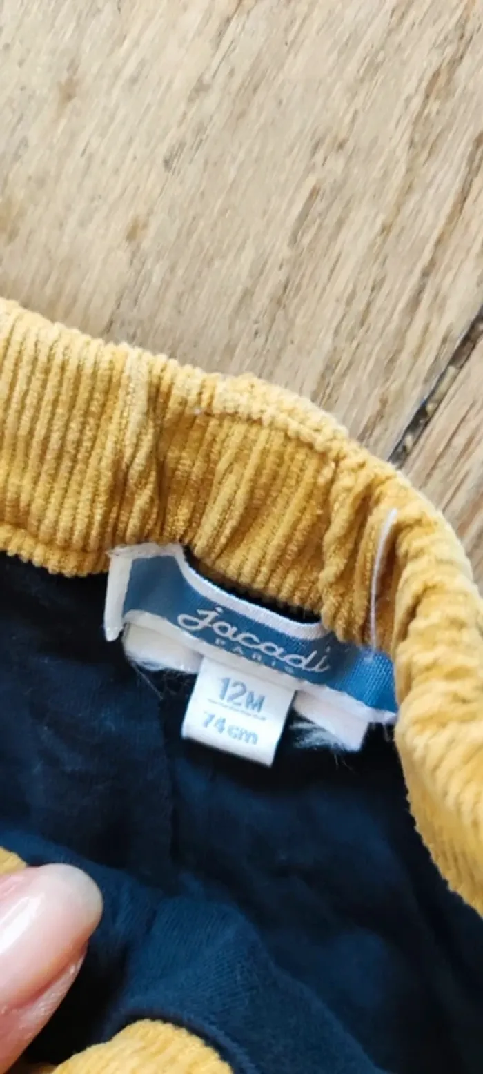 Pantalon velours 12m - photo numéro 5