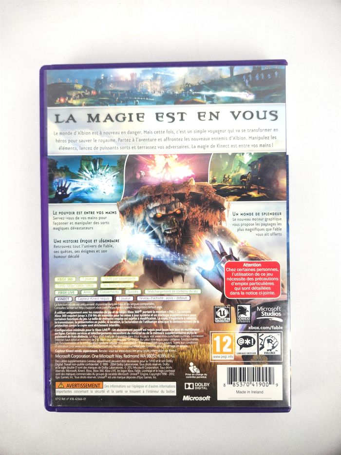 Jeu XBox 360 Fable The Journey - Kinect Obligatoire - Version Française PAL - photo numéro 3