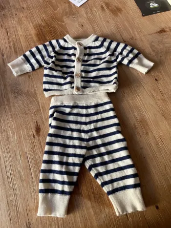 Ensemble Marin Petit Bateau Neuf Naissance