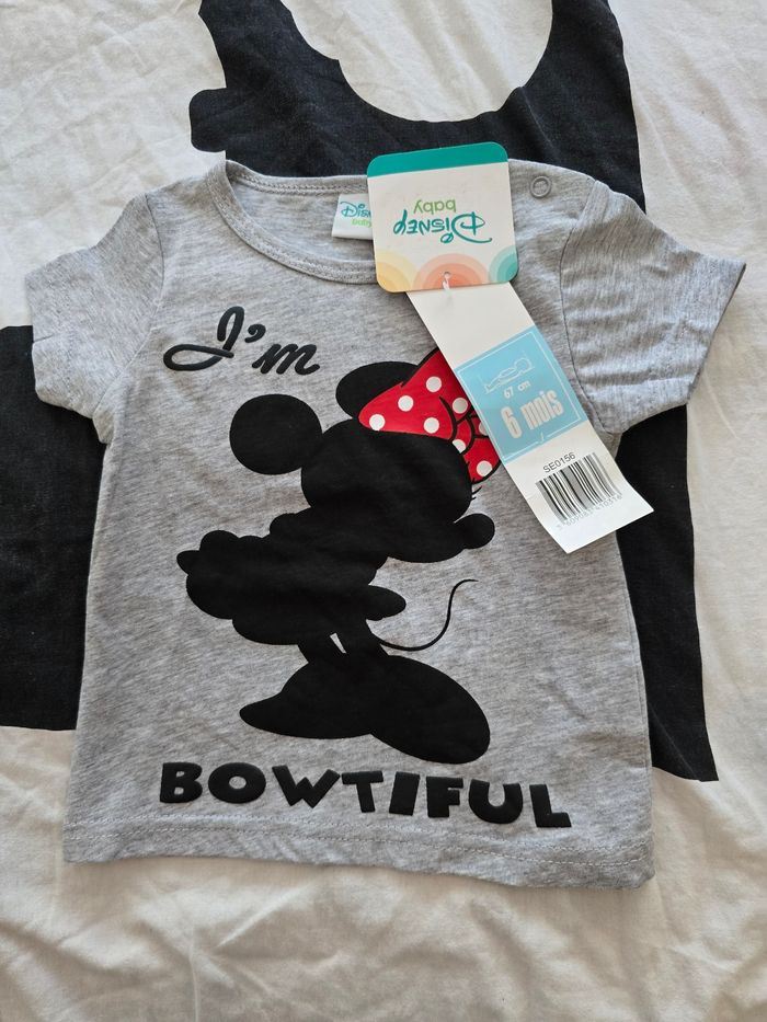 T-shirt minnie 6mois