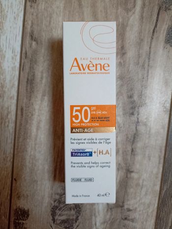 Fluide anti age spf50 Avène 40ml