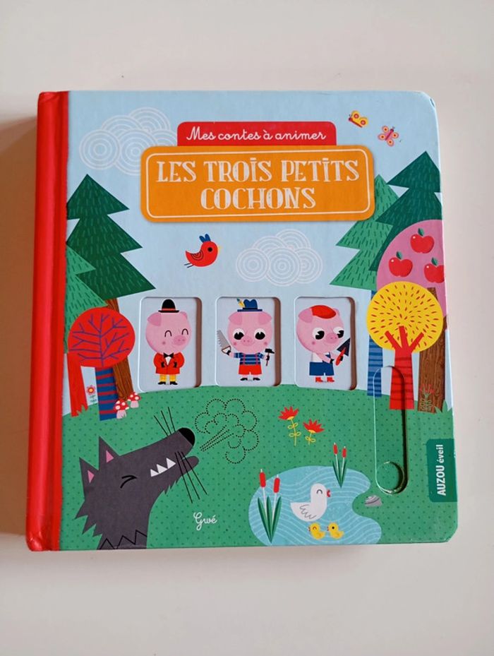 Mes contes à animer : les trois petits cochons