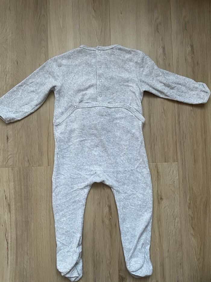 Pyjama Kiabi gris 24 moispyja - photo numéro 3