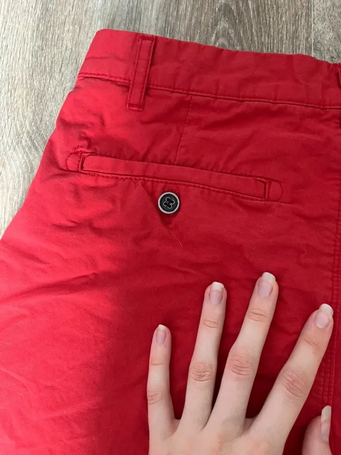 Bermuda rouge celio xs - photo numéro 6