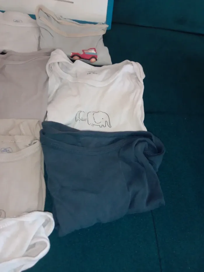 Lot 10 body manches courtes 24mois - photo numéro 4