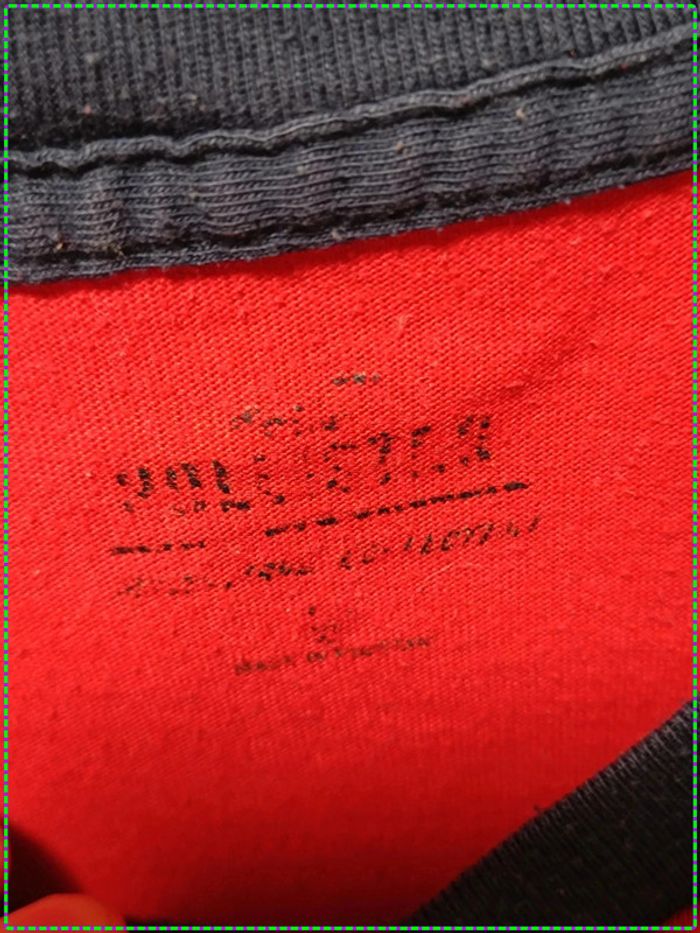 🟥 T-shirt Hollister rouge et bleu marine 🟦 - photo numéro 7