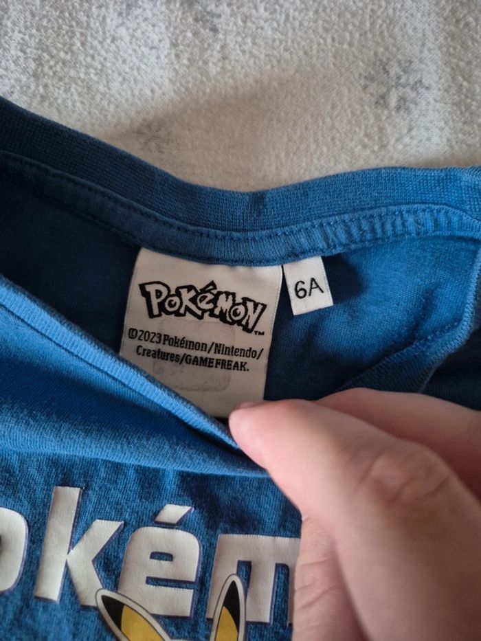 Manches longues pokemon 6 ans - photo numéro 3