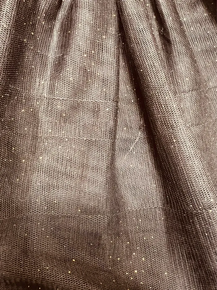 Taille 3 ans robe de fête fille Kiabi noire et doré * tulle * 🩷 - photo numéro 5