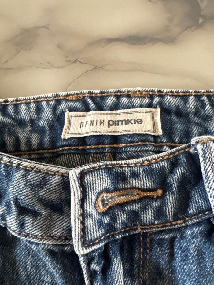 Pantalon bleu trouer - photo numéro 2