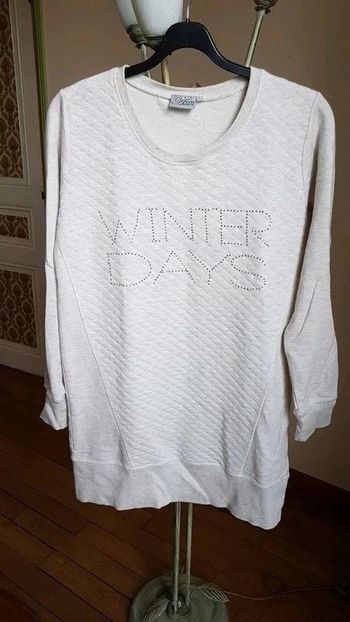 Robe molletonné taille 40