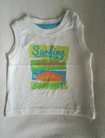 Débardeur 68 cms garçon