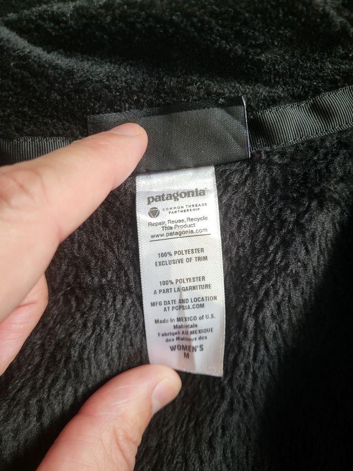 🔥 Gilet Polaire Patagonia Femme – Taille M – Noir Intense 🔥 - photo numéro 7