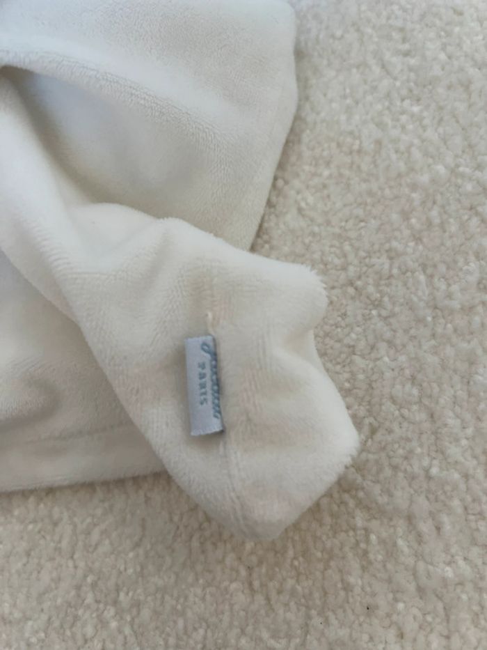 Doudou mouchoir lapin gris Jacadi - photo numéro 2