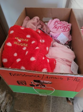Vêtements fille de 0 à 24 mois