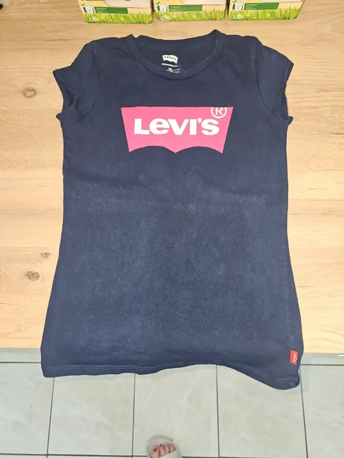 Tee shirt manches courtes fille 10 ans levi's