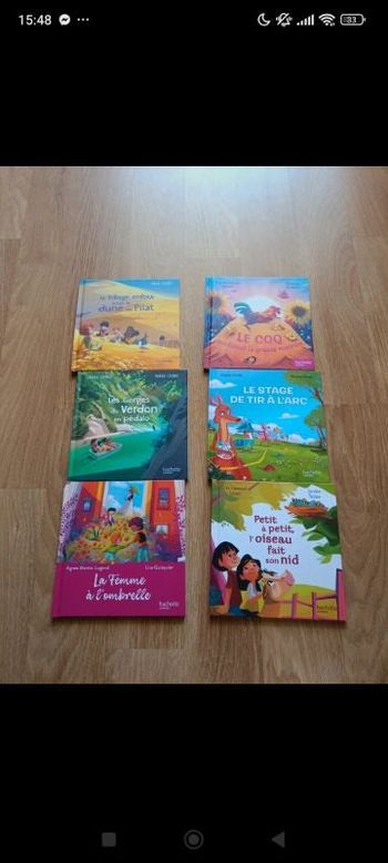 Lot de 6 livres mac do