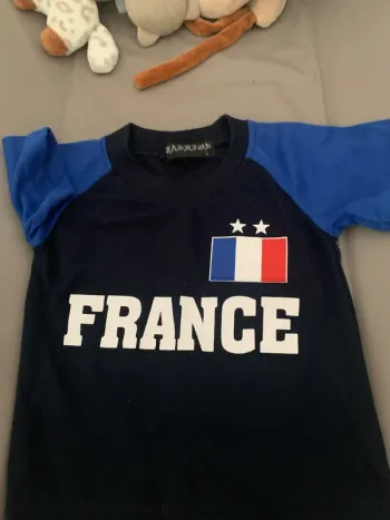 t shirt garcon FRANCE