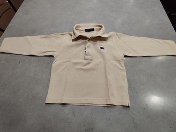 Polo manches longues Burberry enfant – Taille 2 ans