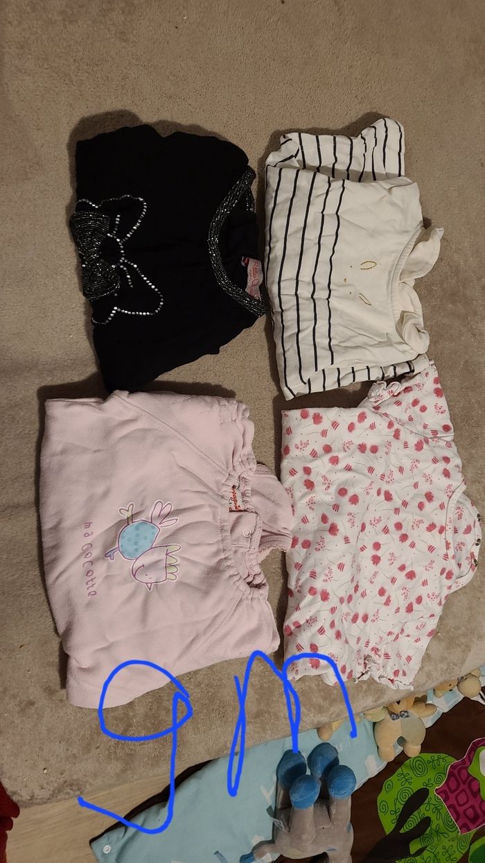 Lot vêtements bébé filles - photo numéro 6