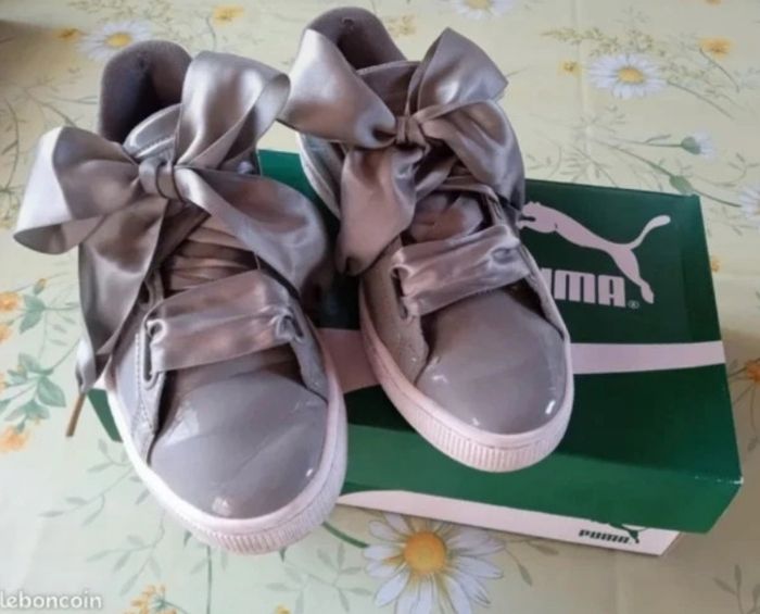 Baskets puma heart lunarlux femme grises taille 38
