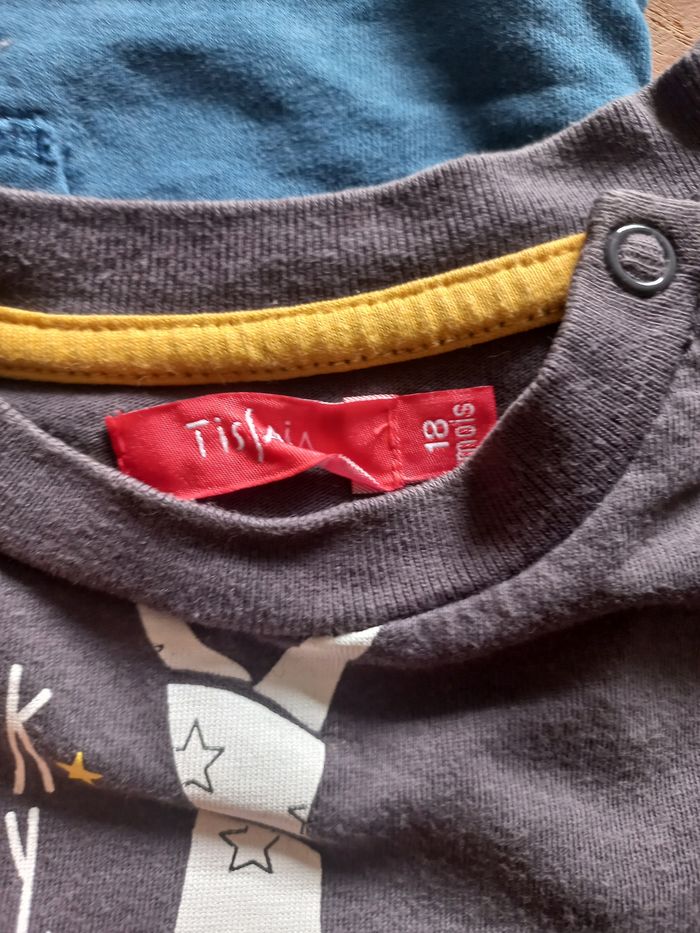 Lot tee-shirt manches longues 18 mois garçon - photo numéro 6