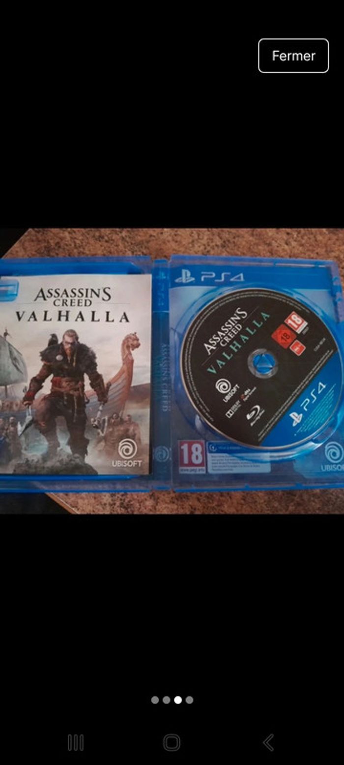 Magnifique jeu PS4 Assasin's creed Valhalla - photo numéro 3
