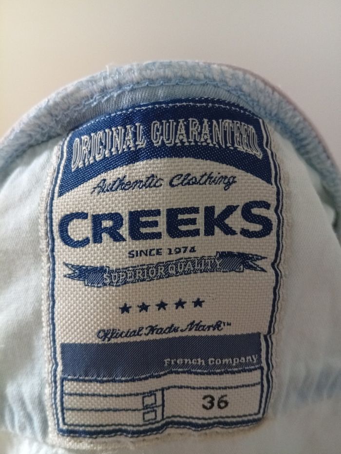 Jolie robe manches courtes style délavé - photo numéro 9