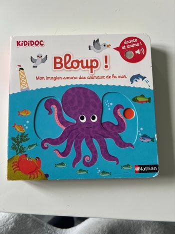 Livre imagier sonore  enfant 