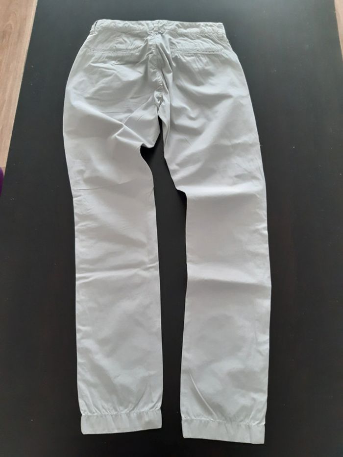 Pantalon femme gris clair - photo numéro 2