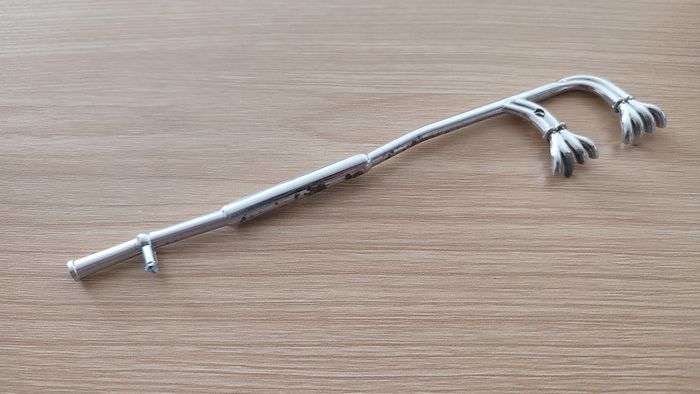 Ligne échappement pièce détachée miniature 1/18 Burago Alfa Romeo 2300 spider 1932 #B61