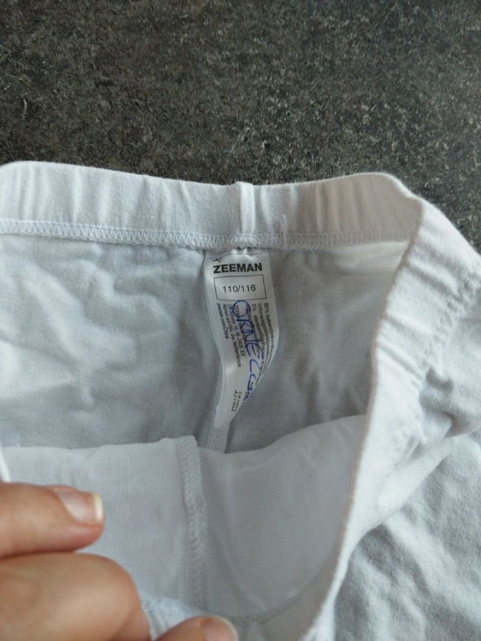 Short blanc fille 5 ans zeeman - photo numéro 5