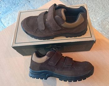 Aigle chaussures homme à scratch marché rando P.46 neuves