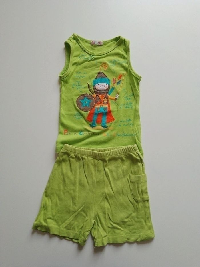 Pyjama deux pièces garçon 3 ans DPAM