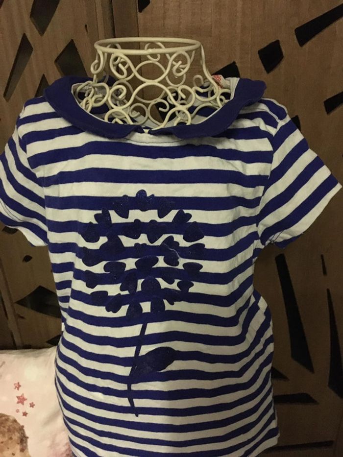 T-shirt fille 5 ans Dpam - photo numéro 2