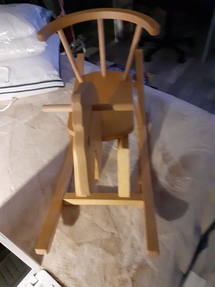 Cheval à bascule enfants - photo numéro 4