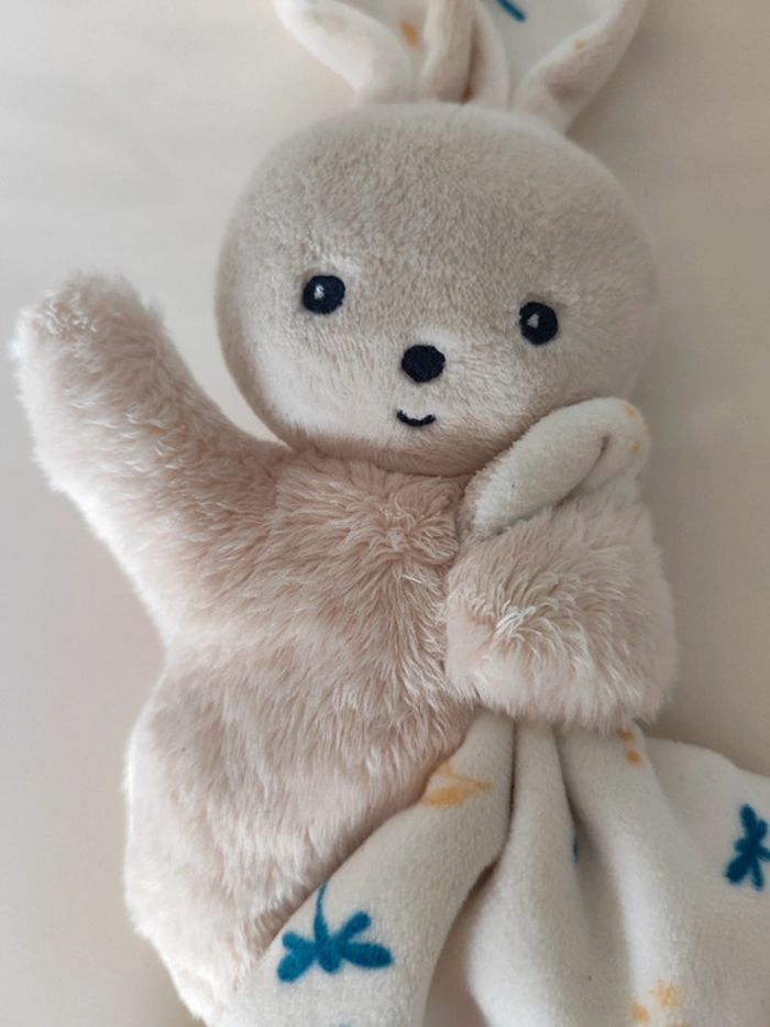 Doudou plat lapin kaloo - photo numéro 3
