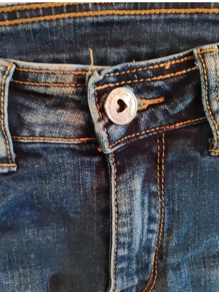 Short en jean taille 34 XS - photo numéro 4
