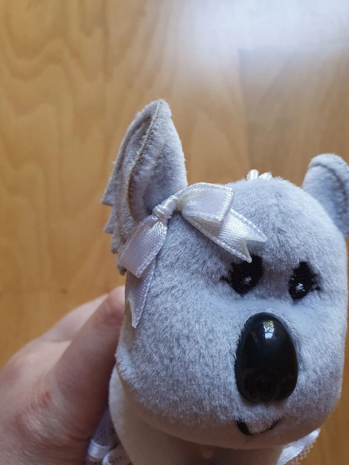 Peluche porte-clé - Peluche Souris ballerine - 13 cm - photo numéro 3