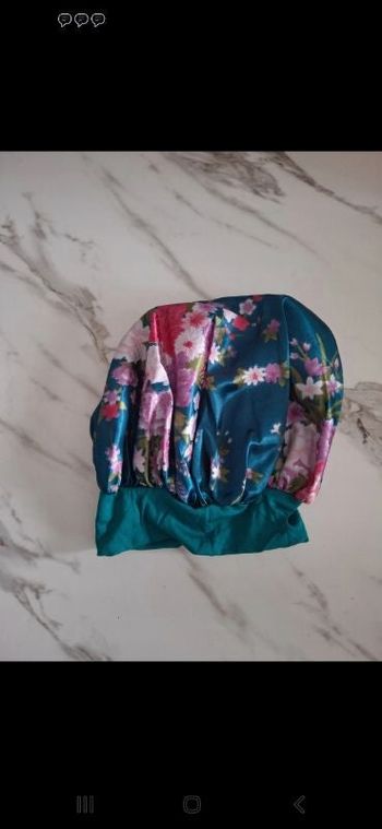 Bonnet de nuit satin