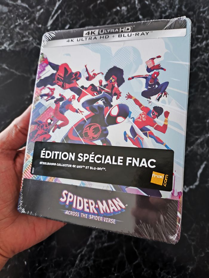 Steelbook Spider-Man Across the Spider-verse en 4K UHD - photo numéro 3