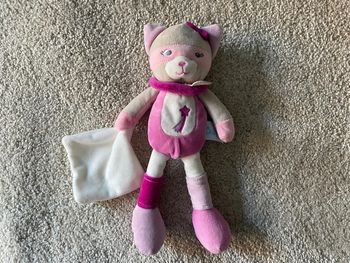 Doudou pantins chat les masqués Baby Nat 🌻