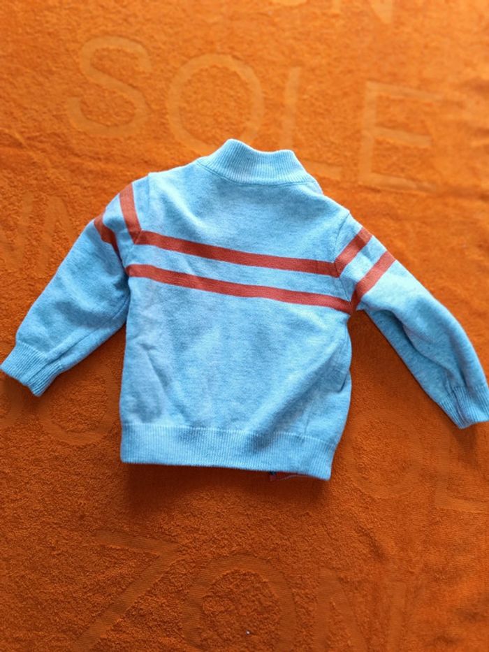 Joli gilet réversible 6 mois 68 cm - photo numéro 7