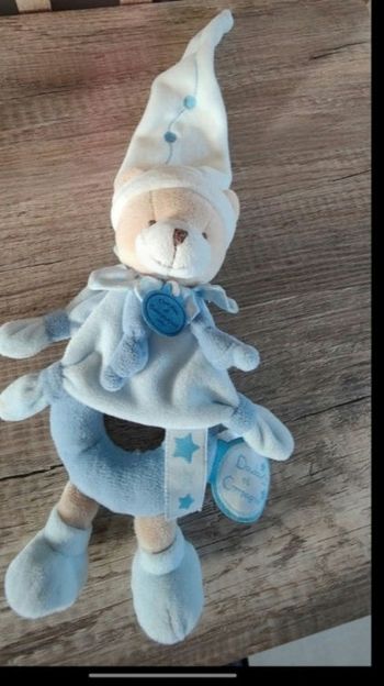 Hochet ours doudou et compagnie