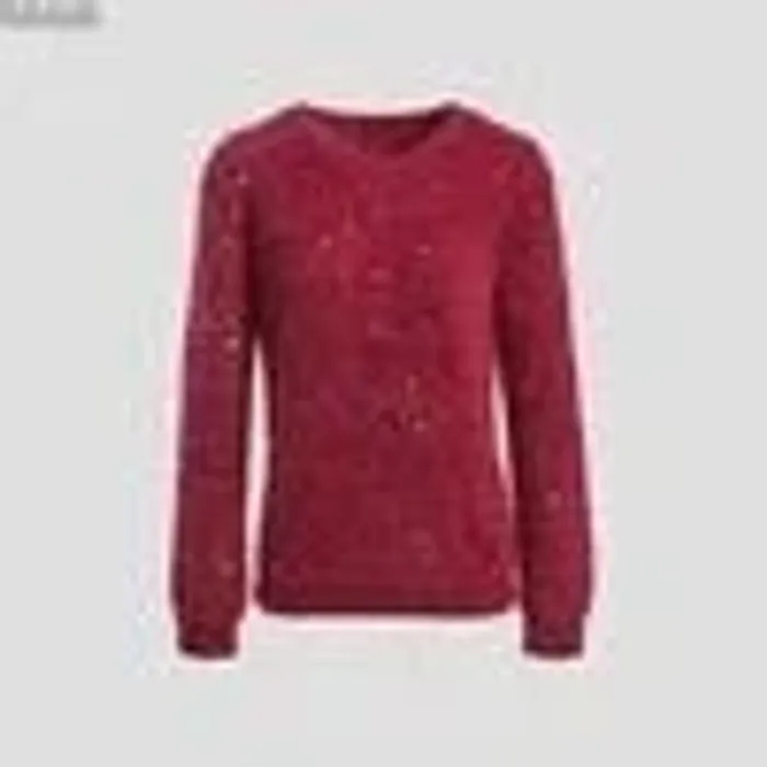 Pull manches longues à sequins Rose Framboise - taille 4 – Bréal - photo numéro 3